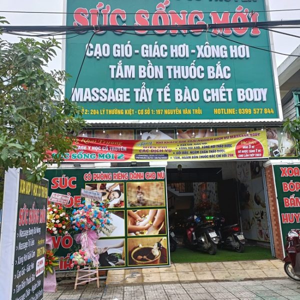 Mẫu Bảng Hiệu Massage Body, Xong Hơi, Xoa Bóp Đẹp quảng cáo massage