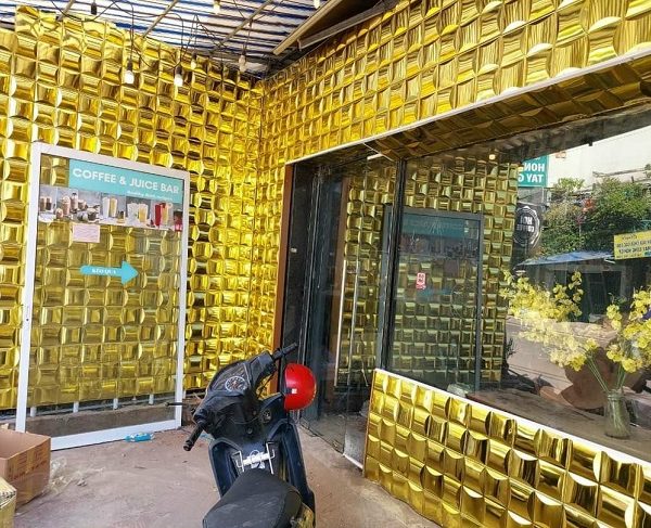 Tấm Ốp 3D Kim Loại – Ốp Nền 3D Đẹp Cho Bảng Hiệu