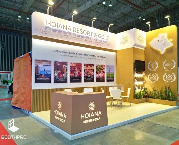 Thi công Booth quảng cáo sự kiện chuyên nghiệp thi công boot quảng cáo giá rẻ