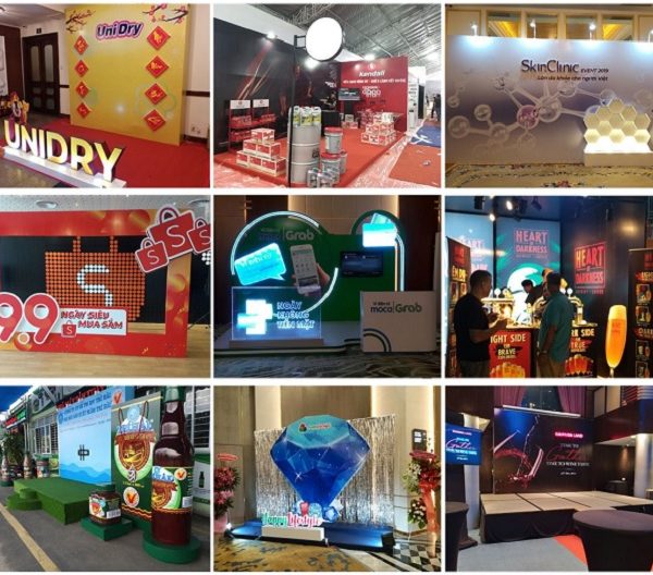 Thi công Booth quảng cáo sự kiện chuyên nghiệp