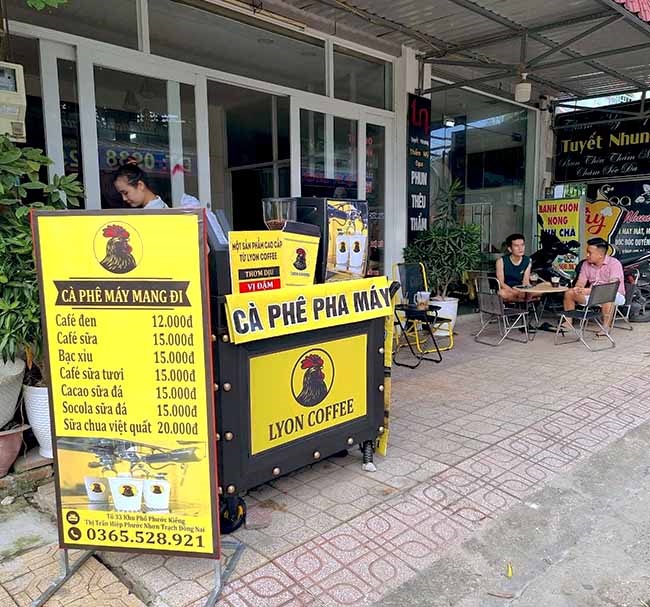 thiet-ke-bang-hieu-quan-cafe làm bảng hiệu quán cafe
