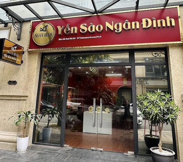 Bảng Hiệu Quảng Cáo Yến Sào Đẹp, Thiết Kế Sang Trọng thiết kế biển hiệu yến sào