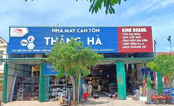 Mẫu Bảng Hiệu Tôn Sóng Quảng Cáo Đẹp, Ấn Tượng ưu nhược điểm bảng hiệu tôn