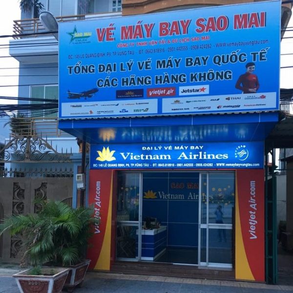 Mẫu Bảng Hiệu Phòng Bán Vé Máy Bay Chuyên Nghiệp vai trò bảng hiệu bán vé máy bay