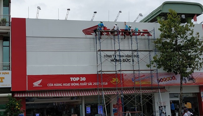 Báo Giá Dịch Vụ Vệ Sinh Bảng Biển Hiệu Quảng Cáo ve sinh bang bien hieu quang cao