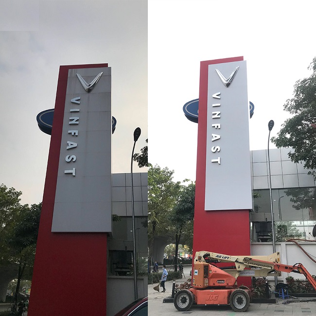 ve-sinh-bang-hieu Thi công vệ sinh biển hiệu quảng cáo